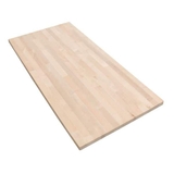 product 8 ft. L  25 in. D Unfinished Birch Solid Wood Butcher Block Countertop With Eased Edge
