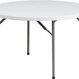 product SuperDiscountMall Premium Quality White Plastic Folding Table DAD-YCZ-122R-GG